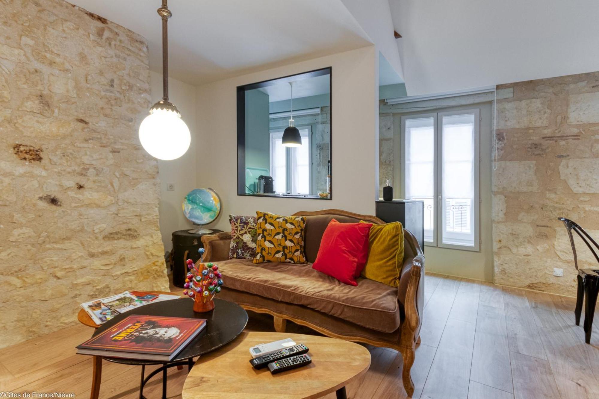Au Noeud Vert Chambres D'Hotes Νεβέρ Δωμάτιο φωτογραφία